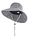 Waterproof Sun Hat For Women, Outdoor UV Protection Wide Brim Bucket Mesh...