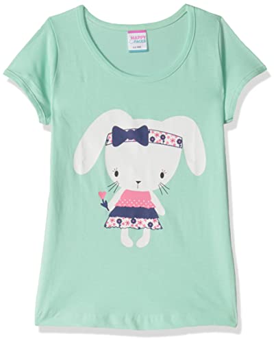 Image of MOMS LOVE Girl's Regular Baby and Toddler T-Shirt Set (HFC110126XXGTST Multicolor 5 03-04YRS)