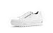 Produktbild Gabor Damen Low-Top Sneaker | Frauen Halbschuhe | Wechselfußbett | Moderate Mehrweite (G) | Plateausohle | straßenschuhe | Weiss | 43 EU - 9 UK