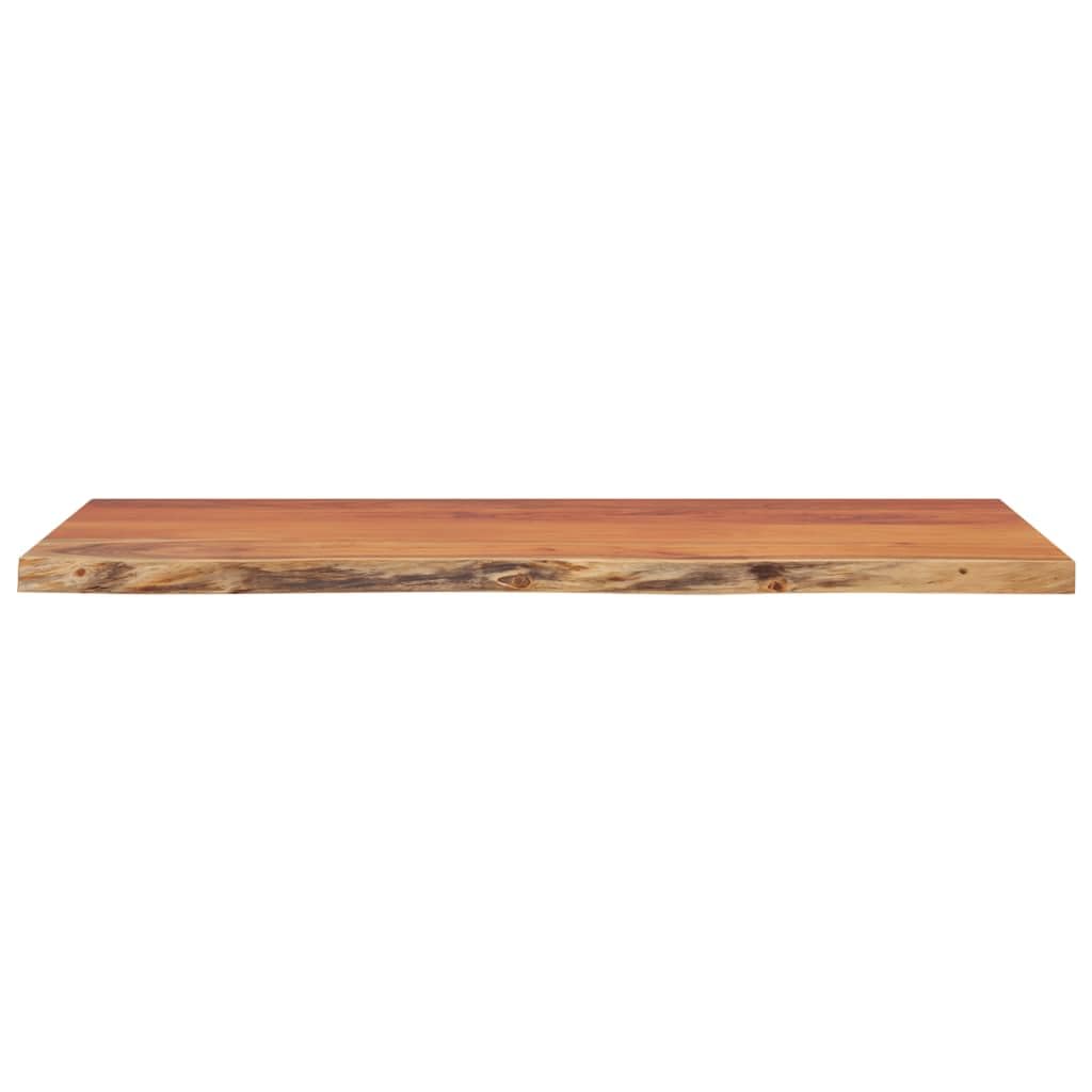Tomostar Dessus de Table, Plateau de Table à Manger Remplacement 80x40x2,5 cm rectangulaire Bois Massif Acacia