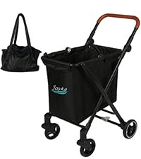 Shopping Cart 70 Liters Utility Cart Height Adjustable for