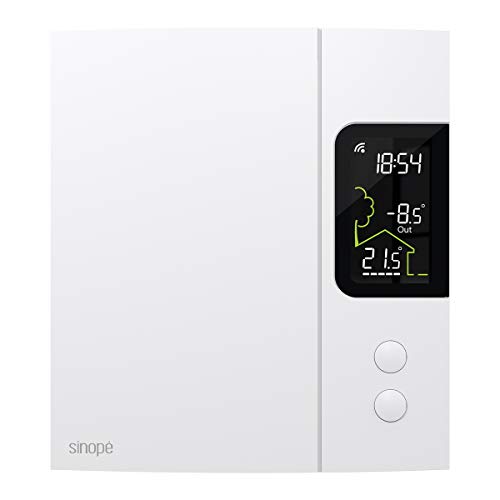 Sinopé Smart Thermostat for Electric Heating TH1124ZB (Works with Amazon Alexa) 4000 W / 240 V - Zigbee - Hub Required Sinopé Smart Thermostat for Electric Heating TH1124ZB (Works with Amazon Alexa) 4000 W / 240 V - Zigbee - Hub Required