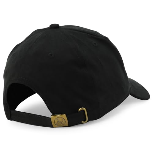 Image of Trendy Apparel Shop Plain Faux Suede Leather Adjustable Structured Baseball Cap