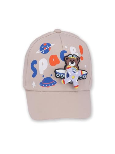 Image of PASSION PETALS Summer Dino Rockstar Baseball Cap for Kids Boys and Girls 2-4Years