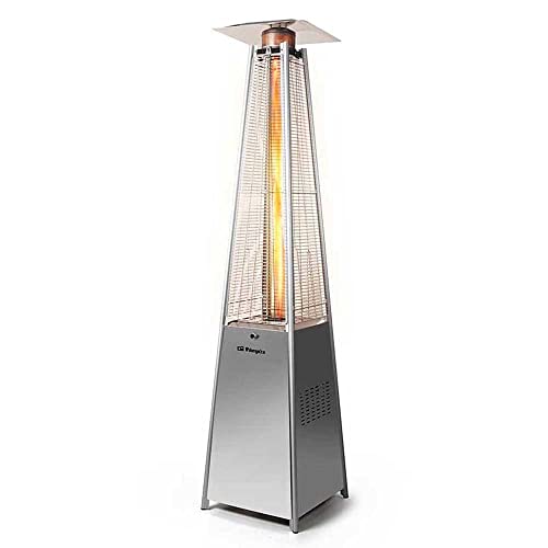 ESTUFA ORBEGOZO PHE80 PIRAMIDE EXT. INOX BUT.