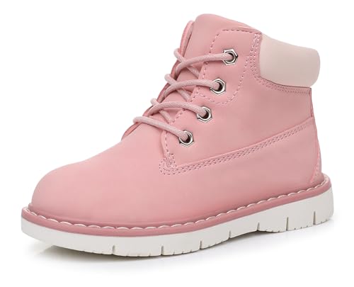 Apakowa Toddler Little Boys Water Resistant Ankle Work Boots (Toddler/Little Kid)