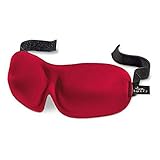 Bucky 40 Blinks No Pressure Beauty & Travel Eye Masks, Red