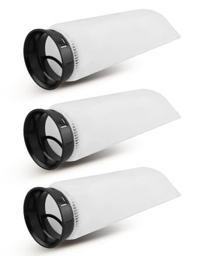 SZRKRLA 2.75 inch Filter Sock Fit for Waterbox Aquarium Fit for HelloReef Aquarium Fit for Eshopps Aquarium Fit for Fiji Cube Aquarium, 225 Micron Filter Sock, Fish Tank Filter Sock, 3 PCS