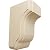 Ekena Millwork COR02X02X04CPRW 2 1/2-Inch W x 2 3/4-Inch D x 4 1/2-Inch H Capistrano Mission Corbel, Rubberwood