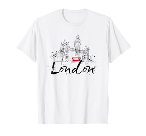 UK British Retro Vintage London England Souvenir T-Shirt