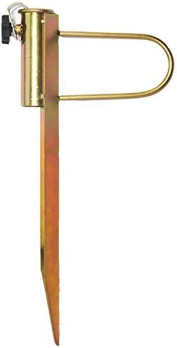 FGN Umbrella Anchor, Beach Umbrella Sand Anchor, 17"Pole Holder Anchor Stake Perfect for Flag, Umbrella, Fishing Rod,Ideal for Use in Soil,Sand