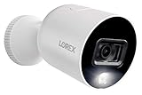 Lorex 1080p WiFi Weatherproof Indoor/Outdoor Security Camera, Home Surveillance & Ultra HD Smart Deterrence Security Camera w/Long Range Night Vision - 32G Storage