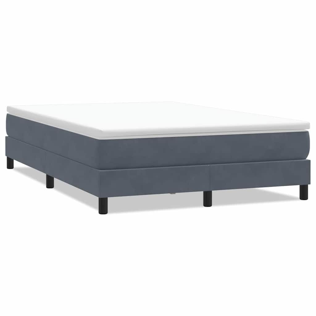 IKAYAA Struttura Letto Matrimoniale 160x210 Rete Matrimoniale con Doghe in Legno per Adulti, Bambini e Teenager, Altezza 25 cm -Grigio scuro-160 x 210 cm/25 cm