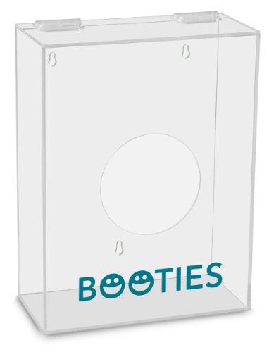 TrippNT 51318 Booties Labeled Small Apparel Dispenser, 9" Width x 12" Height x 4" Depth