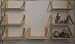 En Maderas - Estantería de Pared, Repisa de Pared, Balda Flotante (40x20x20...