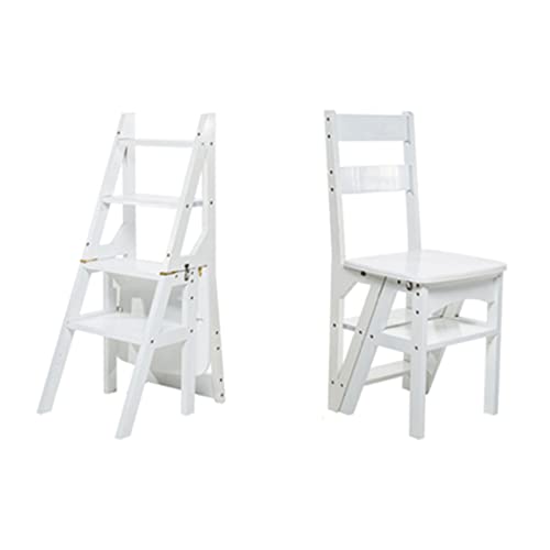 Taburete de escalera de 4 peldaños para alcanzar altura de forma segura 2