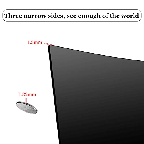 Image of Ultra-Thin Curved Surface Computer Monitor 24-inch Full Hd Eye Protection Led External Monitor Flicker-Free and Anti-Glare Borderless Design