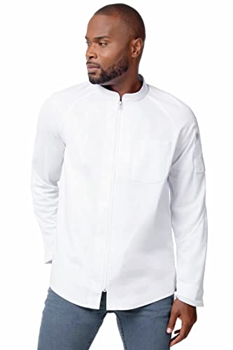 Chef Works Nepal Chef Coat Abrigo, Blanco, L para Hombre