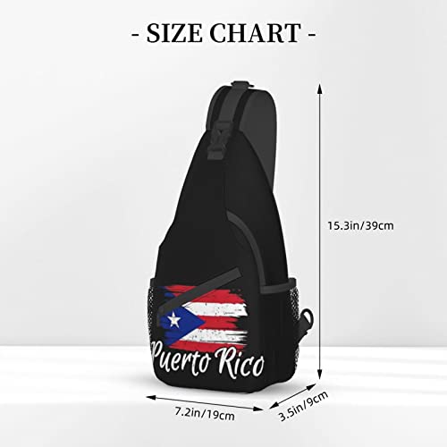 Puerto Rico Casual Daypack Bag Puerto Shoulder Bag Chest Bags Picnic Crossbody Bag Travel Hiking3