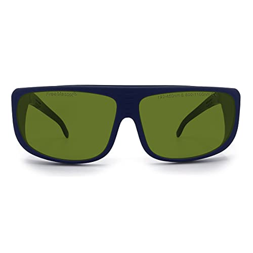 Lunettes protection laser 405nm 450nm 980nm 1064nm à haute densité OD8+
