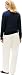 Tommy Hilfiger Damen Pullover Cable Fine mit V-Ausschnitt, Blau (Dark Night Navy), M