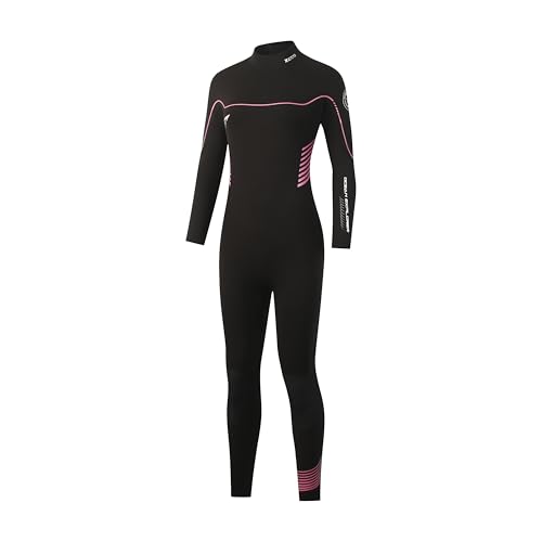 ZCCO Neoprenanzug für Damen 3/2mm Neoprenanzüge für kaltes Wasser CR-Neopren Tauchanzüge zum Tauchen Surfen Schnorcheln Kajakfahren Wassersport