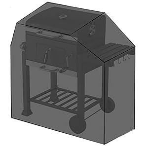 GRASEKAMP Qualität seit 1972 Beschermhoes voor de barbecue van Tepro Toronto Grill BBQ 300D polyester zwart