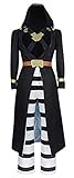 HonRmon Unisex Risotto Nero Halloween Cosplay Costume Full Set Suit Jacket Outfit Uniform (Medium, Mens)