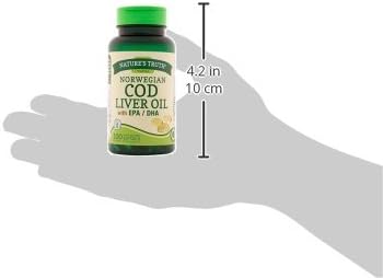 Nature's Truth Norwegian COD Liver Oil Supplement, 100 Count