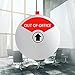 Out of Office & Welcome Signs - Do Not Disturb & Privacy Signs (4inch, Silver)