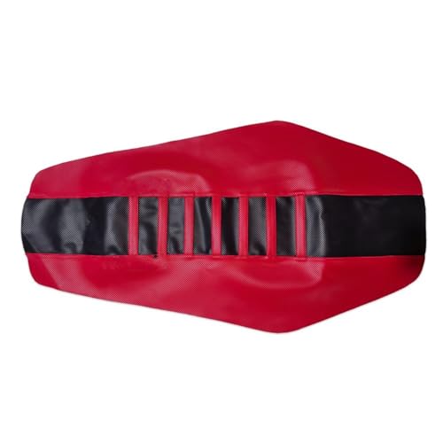 Asiento moto cubierta universal de agarre para sustitución de funda de sillín EXC SXF XCW Red 2