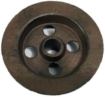 4 Rustic Cast Iron Mining Cart Wheels 5 3/4" Wide Display Track Cart Wheel
