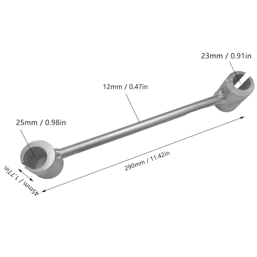 Hyuduo Adjustable Hinge Wrench for Fire Doors & Security Doors Heavy-Duty Alloy Steel Door Gap Adjuster Tool - Image 3