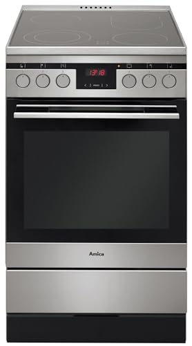 Amica SHC 11587 E Cuisinière Électrique Boutons Rétractables