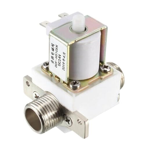 Válvula solenoide G1/2" 12V evita atascos por cal con filtro cobre
