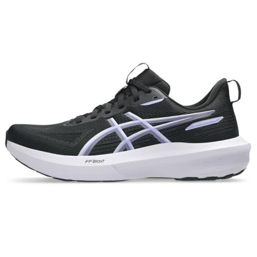 ASICS Women's GT-1000 14 Running Shoes, 7.5, Black/Lilac...