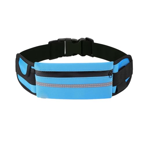 Slim Running Belt for Phone, Adjustable Large No-Bounce Reflective Running Belt for Men Fitness,Sport,Exercise,Traveling,Comfortable Running Pouch for Jogging,Workout,Cycling,Hiking - image 1