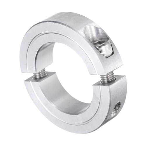 Uxcell A24042300UX1011 Double Split Clamp-On Shaft Collar cover