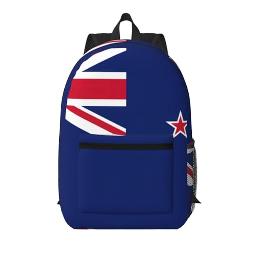 Mochila universitaria ligera unisex EdWal con estampado negro