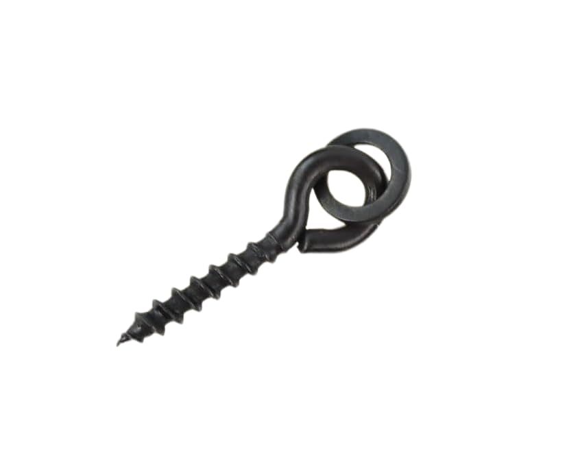 Set de 60 tornillos negros para pesca de carpa miniatura 1
