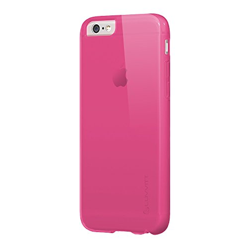 Luvvitt Iphone 6S Case, [Frost] Soft Slim Transparent Tpu Rubber Case Flexible Shock Absorbing Cover For Apple Iphone 6 / 6S (4.7) - Transparent Pink #TOP7