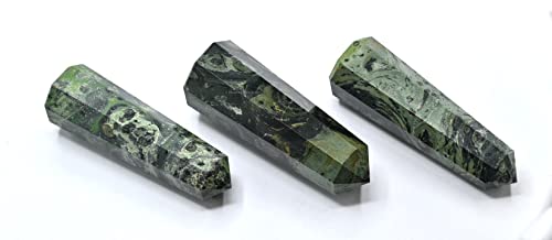 Image of Amazing Gemstone Kambaba Jasper Crystal Towers - Natural Healing Crystal Point Obelisk for Reiki Healing and Crystal Grid (2 inch to 3 inch INCH)