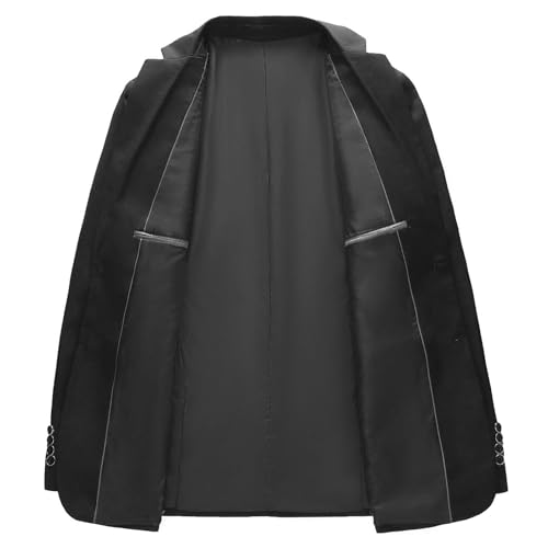 Men's 2-Piece Suit Classic Fit Tuxedo Suit for Wedding Prom Formal Wear Slim Fit Jacket & Pants Set with Tie4