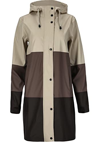 Weather Report Agneta impermeable mujer diseño elegante acabado repelente al agua