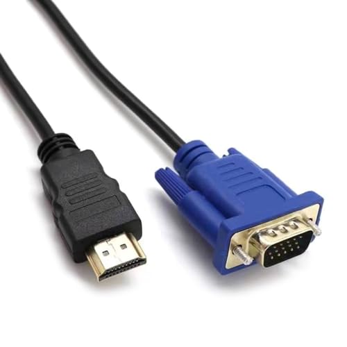 ZEPFJHE Adaptateur HDTV VGA 1080P, convertisseur de Sortie, connecteur d ' Ordinateur, Dongle pour...