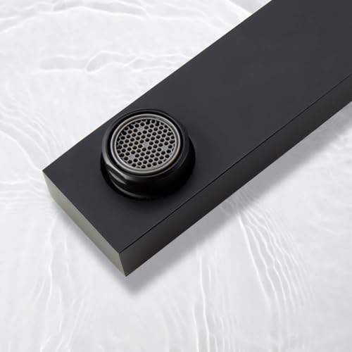 Robinets de salle de bain encastrés chrome avec commande unique eau chaude froide