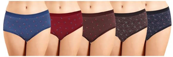 CrystalFL003 FMO Printed Panties OE - (Pack of 5)