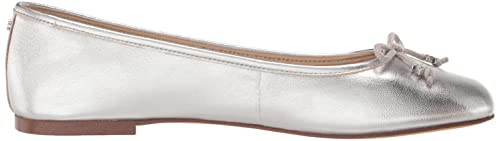 Sam Edelman Women's Felicia Flat, Soft Silver Luxe, 9 #TOP5