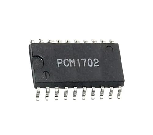 2 Chips PCM1702 conversor DAC para proyectos de electrónica y audio