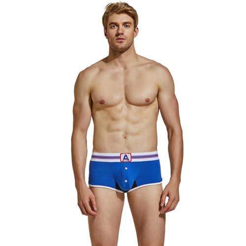 Mens Boxers Underwear, Comfortable and Breathable Cotton Boxer Shorts for Men - Main Image